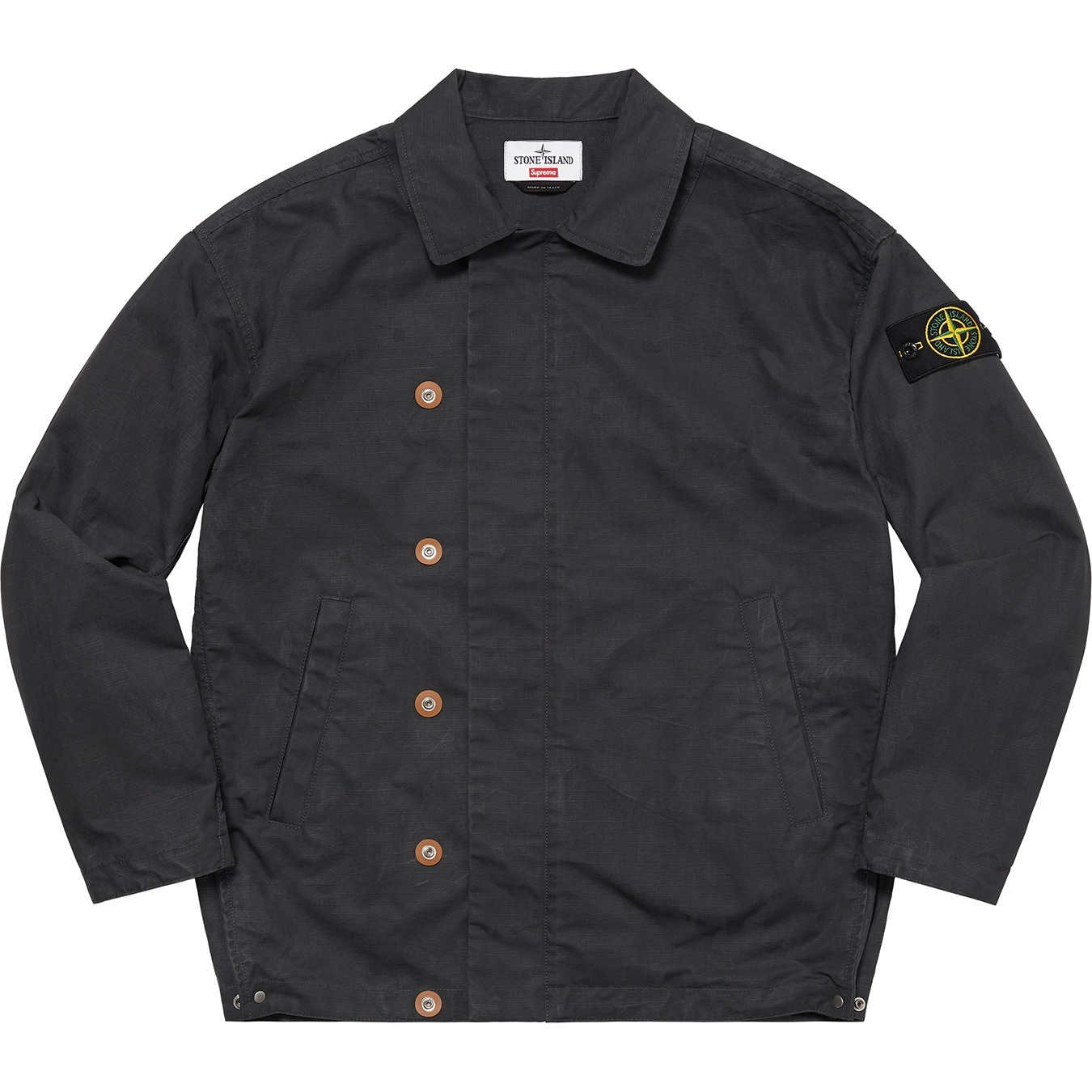 Supreme®/Stone Island® Reactive Ice Camo Ripstop Jacket view 13